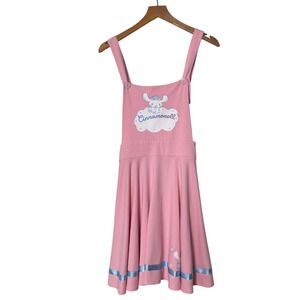 My Violet x Sanrio Cinnamoroll Pink Pinafore Overall Dress Pastel Kawaii Medium